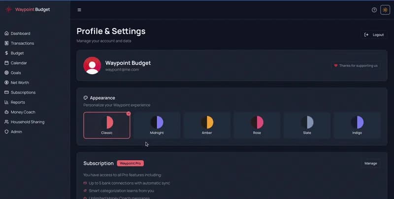 Custom Color Palettes demo